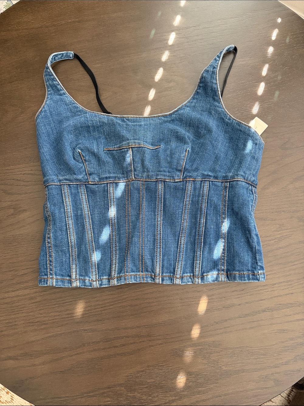 Anthropologie Denim Top - Blue